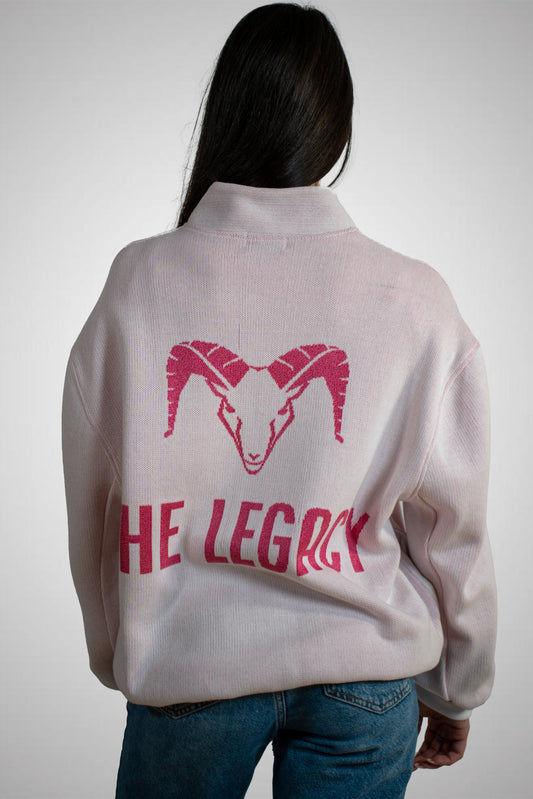 Bomber Oversize Unisex THE LEGACY - Bianco