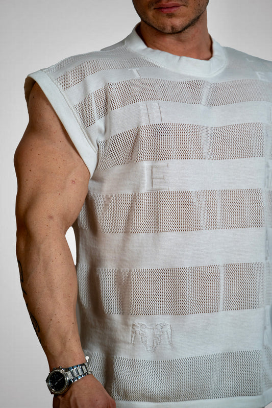 Canotta Rete THE LEGACY - Bianco