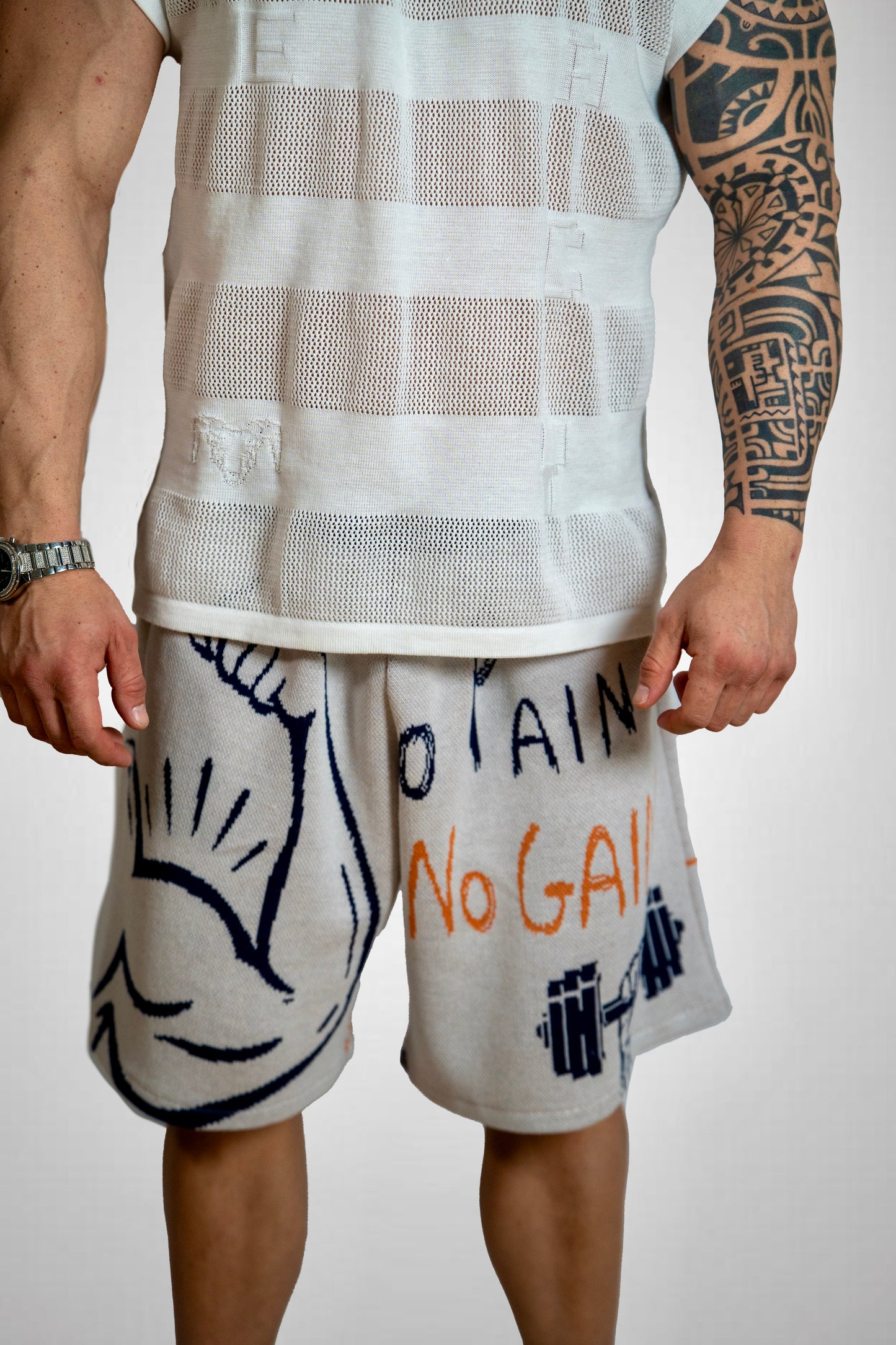 Bermuda Drawed THE LEGACY - Bianco