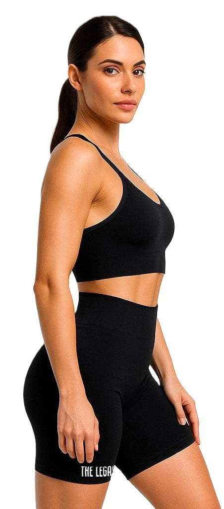 Reggiseno sportivo Easy THE LEGACY - NERO