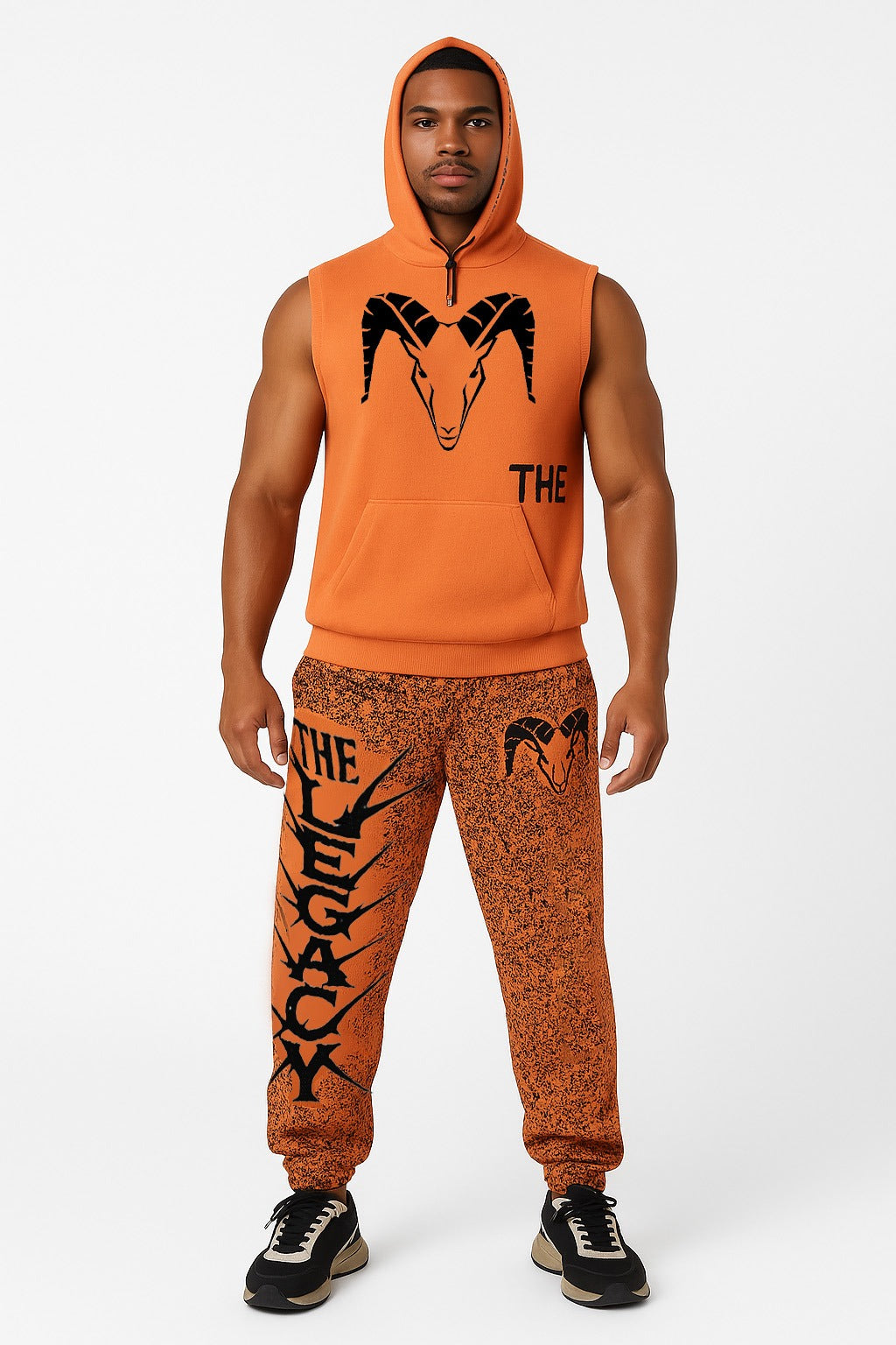 Pantalone Jogger THE LEGACY - Arancione