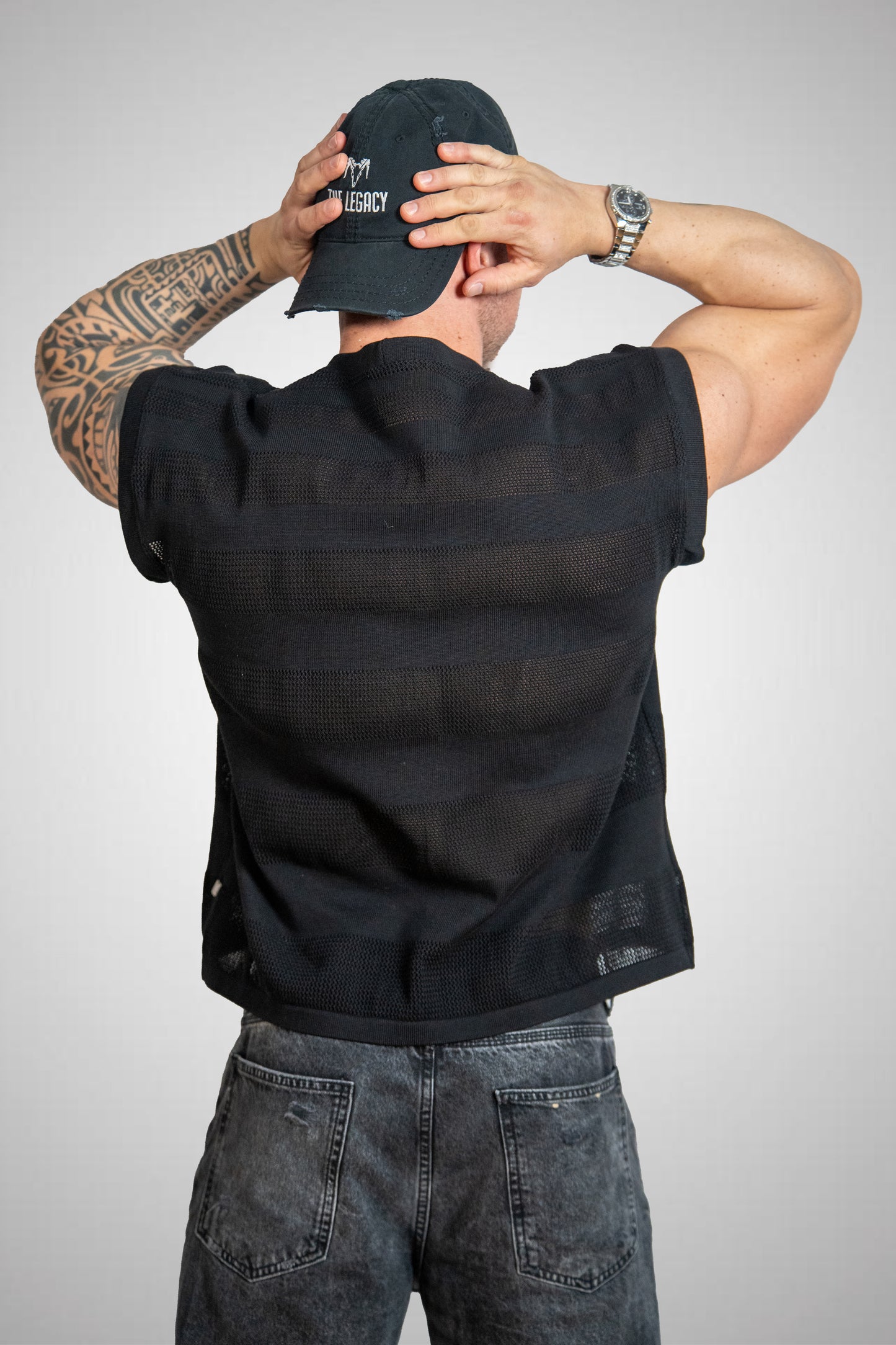 Canotta Rete THE LEGACY - Nero