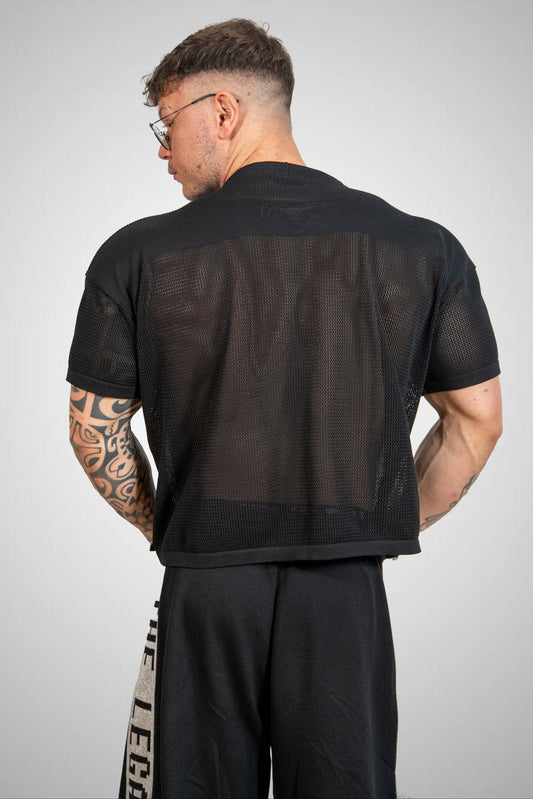 T-Shirt Rete THE LEGACY - Nero