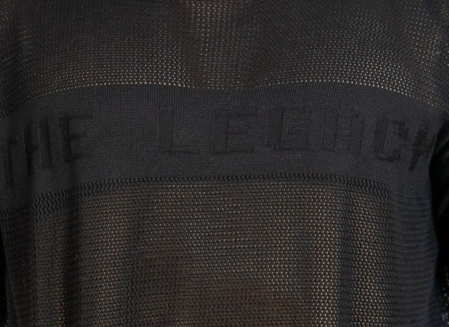 T-Shirt Rete THE LEGACY - Nero