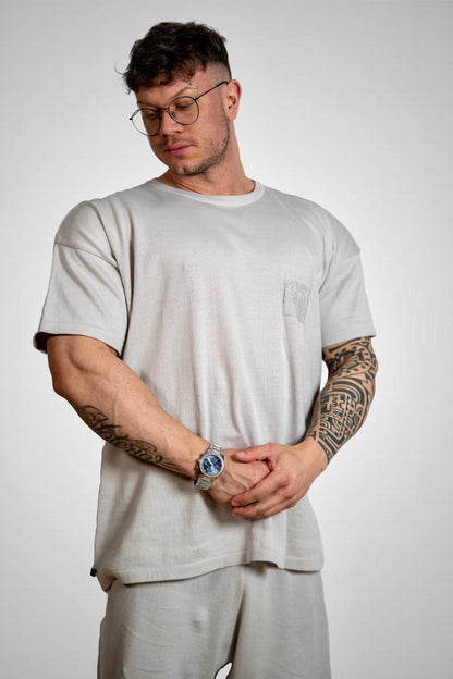 Maglia Oversize THE LEGACY - Gesso