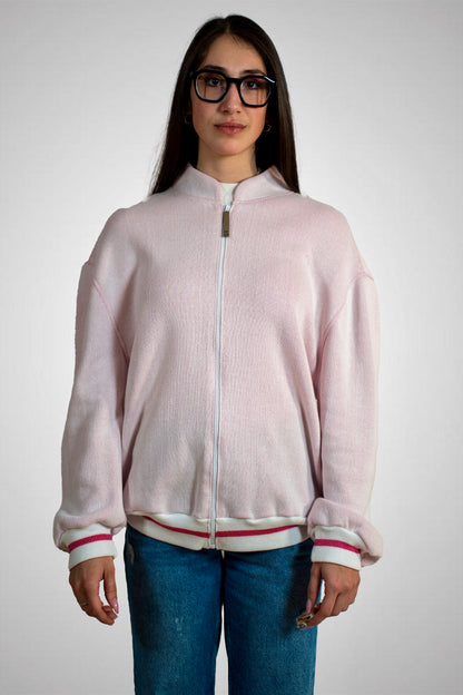 Bomber Oversize Unisex THE LEGACY - Bianco