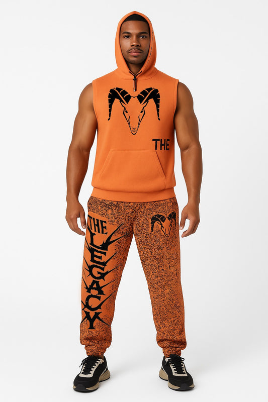 Pantalone Jogger THE LEGACY - Arancione