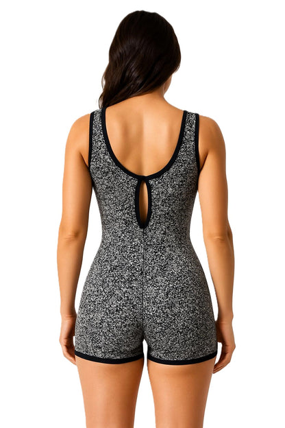 Tuta intera shorts THE LEGACY - Marmo