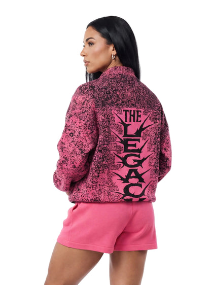 Bomber Marbled THE LEGACY - Fucsia