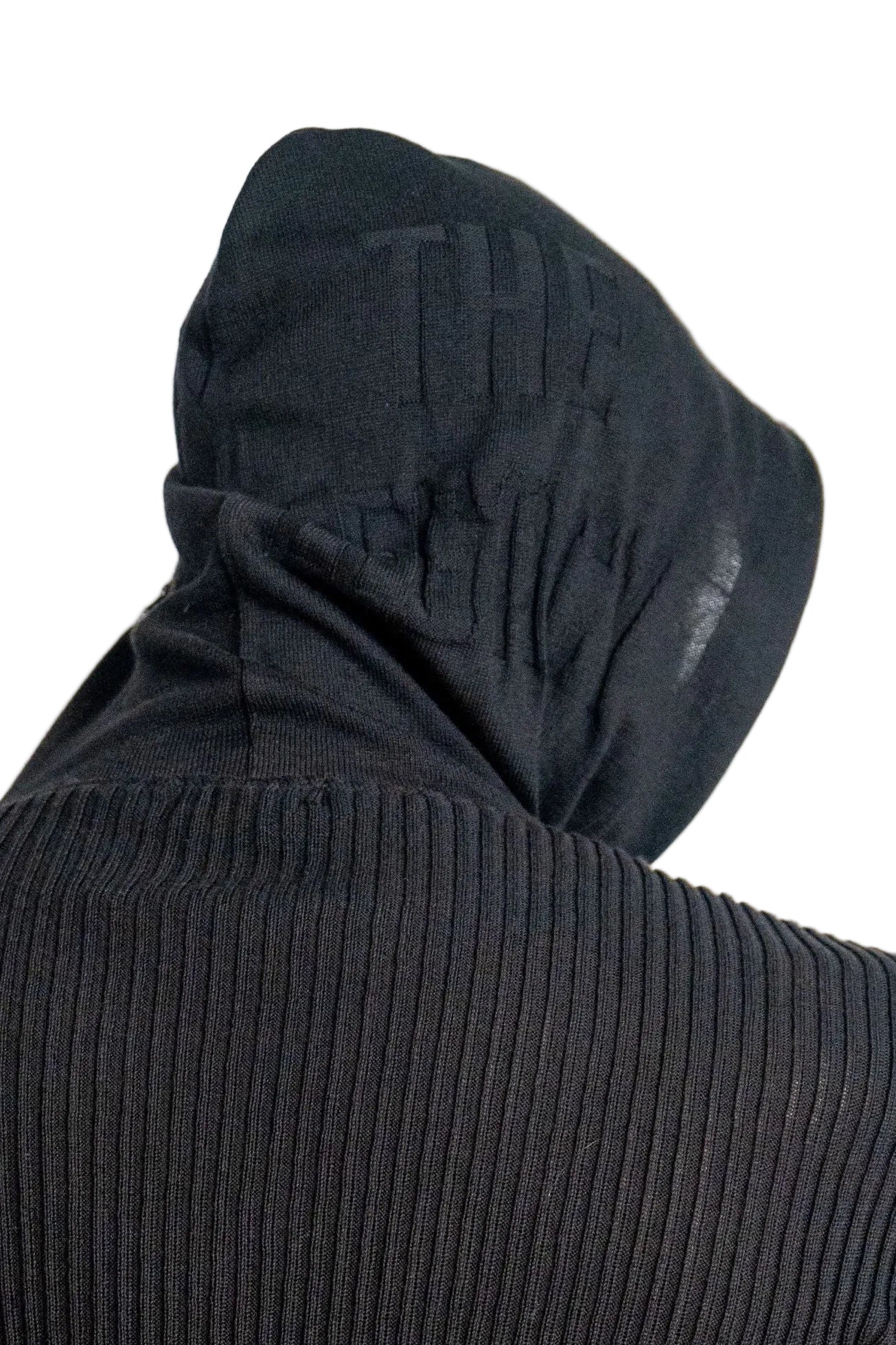Maglia Coste con Cappuccio THE LEGACY - Nero