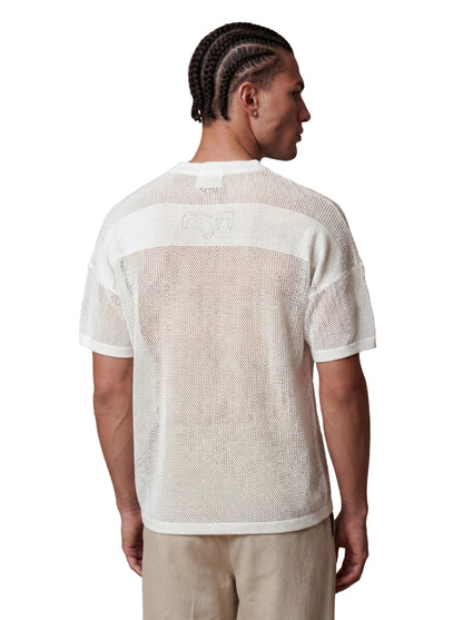 T-Shirt Rete THE LEGACY - Bianco