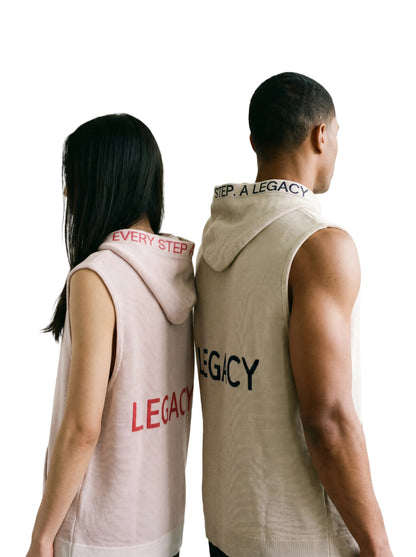 Smanicato Unisex THE LEGACY - Bianco / Tortora