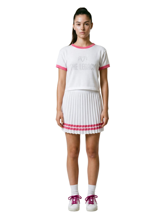 Maglia Crop THE LEGACY - Bianco