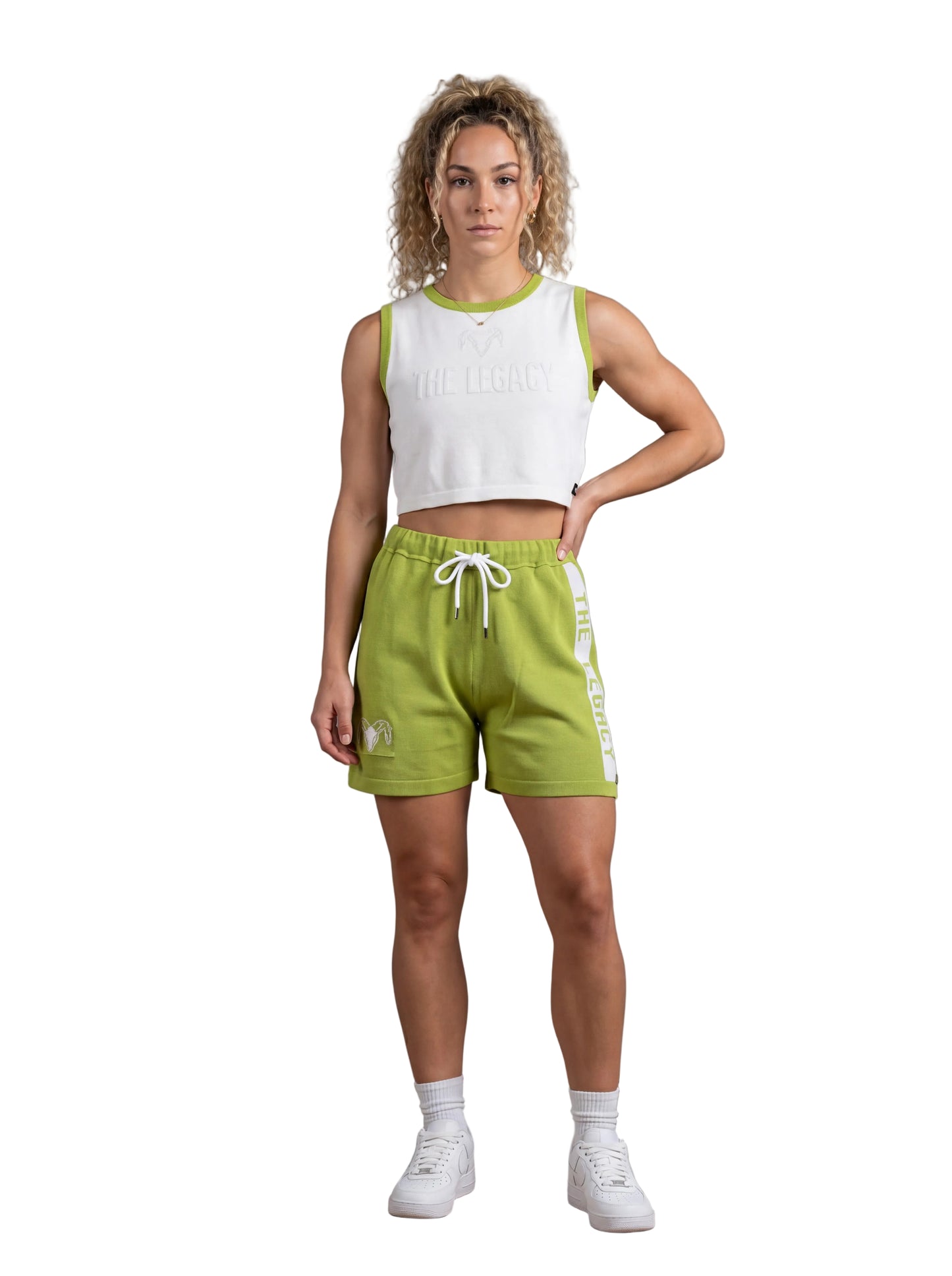 THE LEGACY Crop Top - White