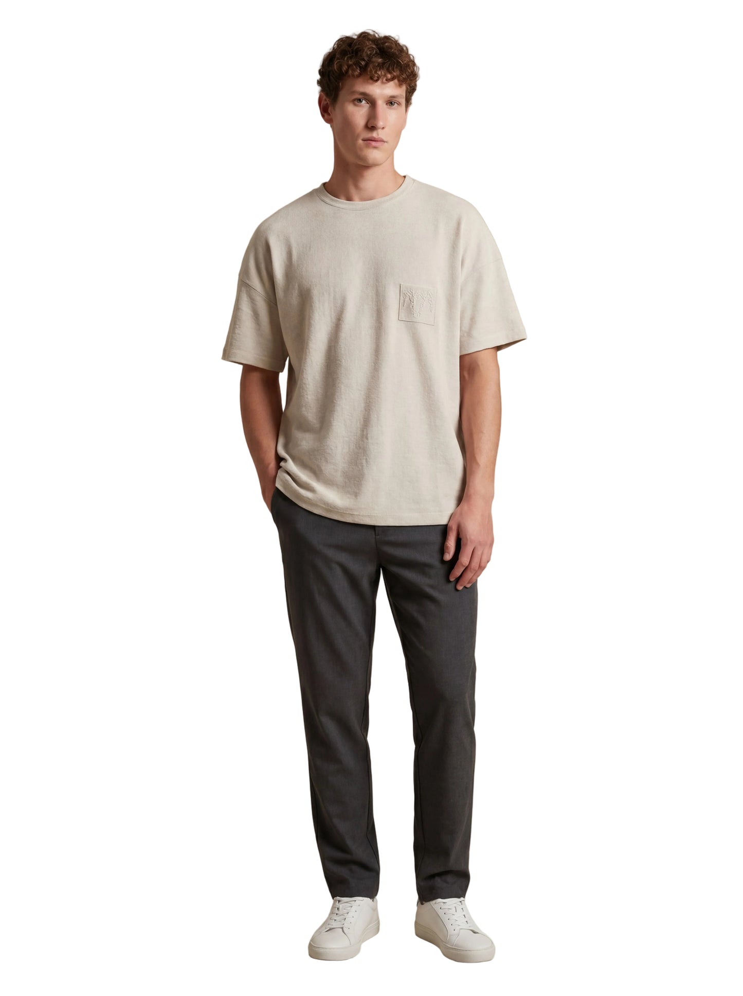 Maglia Oversize THE LEGACY - Gesso